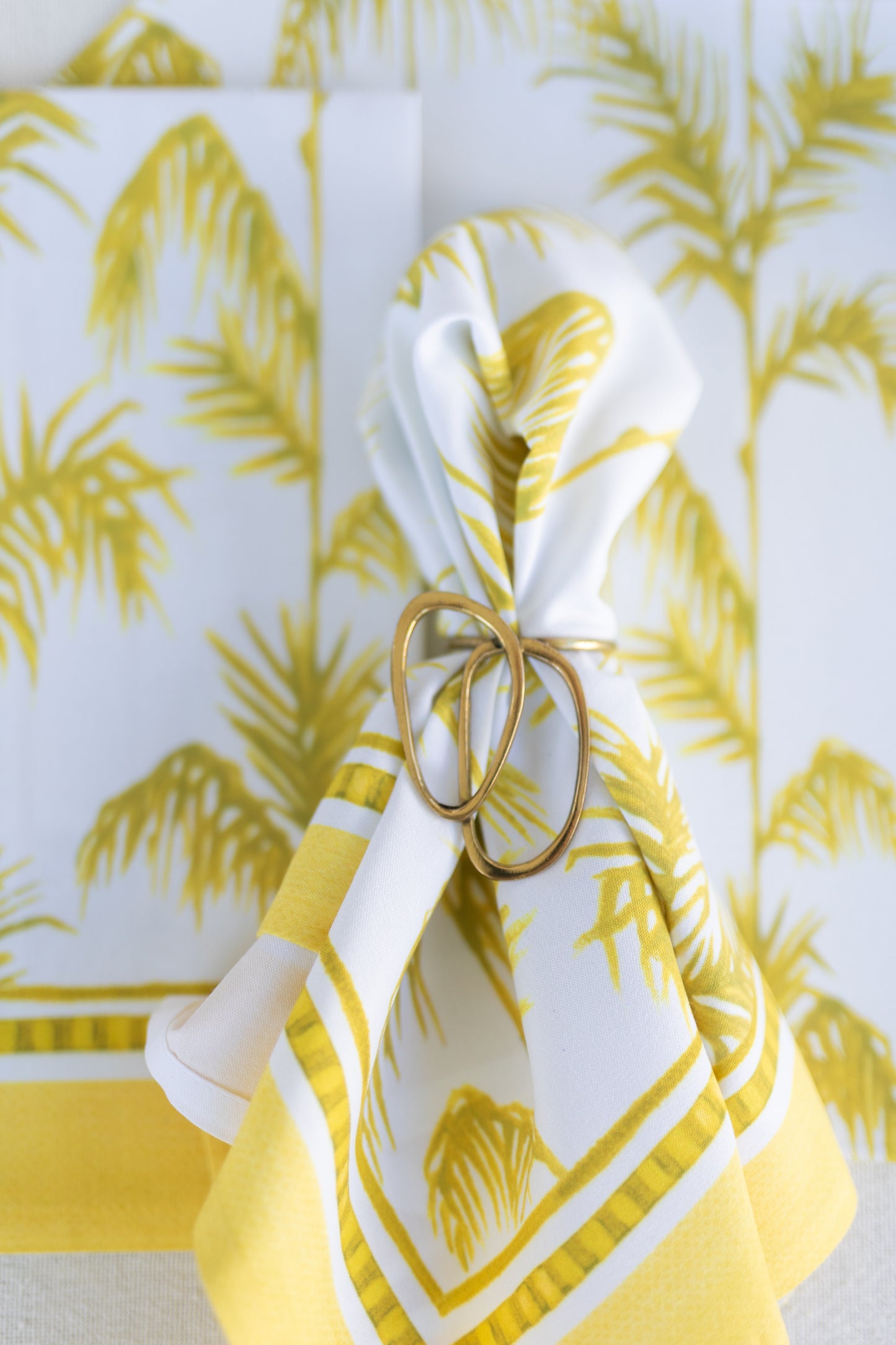 Palm Dinner Napkins | Set of 4