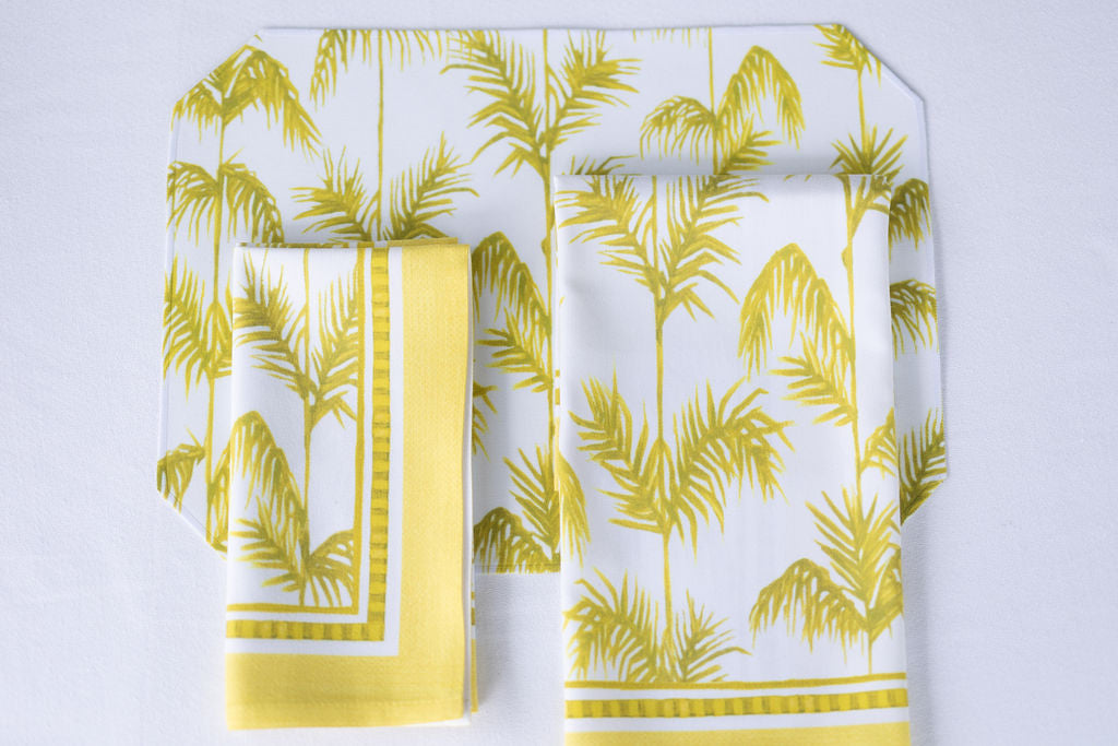 Palm Dinner Napkins | Set of 4